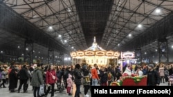 Hala Laminor, 2023, târgul de Crăciun Winter Wonderland.