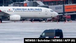 Аеродромот во Хамбург, северна Германија на 5 ноември 2023 година.