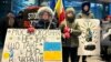 «Зброю для України». У Варшаві відбулася акція біля представництва ЄС