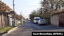ტაბიძის ქუჩა რუსთავში, სადაც ირაკლი ქურციკიძის სახლია