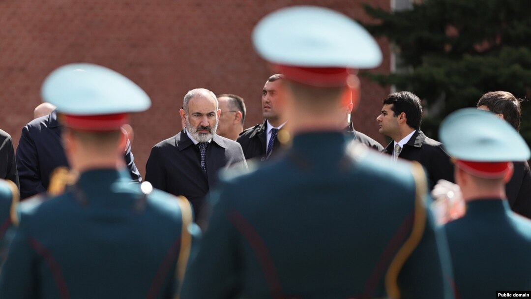 Baş nazir Nikol Paşinyan Moskvada 9 May paradında. 2023