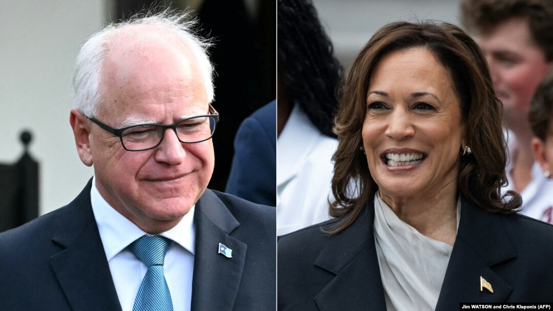 Guvernatorul statului Minnesota, Tim Walz, a fost ales de Kamala Harris să candideze pentru funcția de vicepreședinte al SUA alături de ea. 