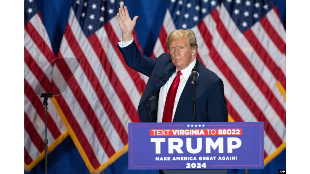Дональд Трамп в Виргинии
