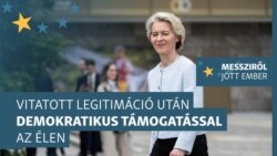 A demokrácia, a jogállamiság és Ukrajna támogatása – így keresett szövetségeseket az újraválasztott Ursula von der Leyen