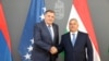 A Boszniai Szerb Köztársaság elnöke Orbán Viktor miniszterelnökkel kétnapos budapesti látogatásán, 2023. október 2-án