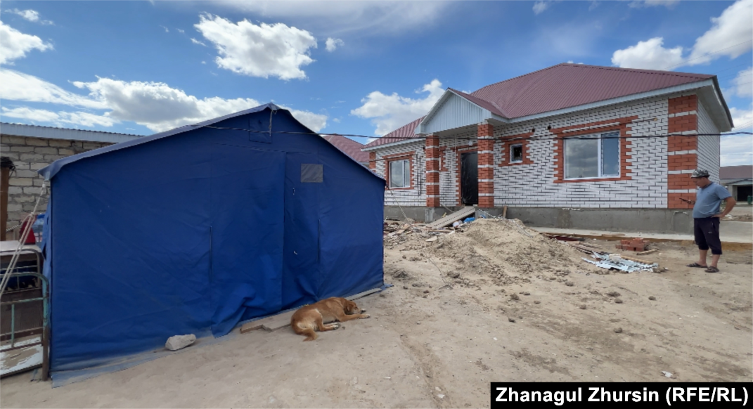 Құрылысшылар үй иесін былғайды