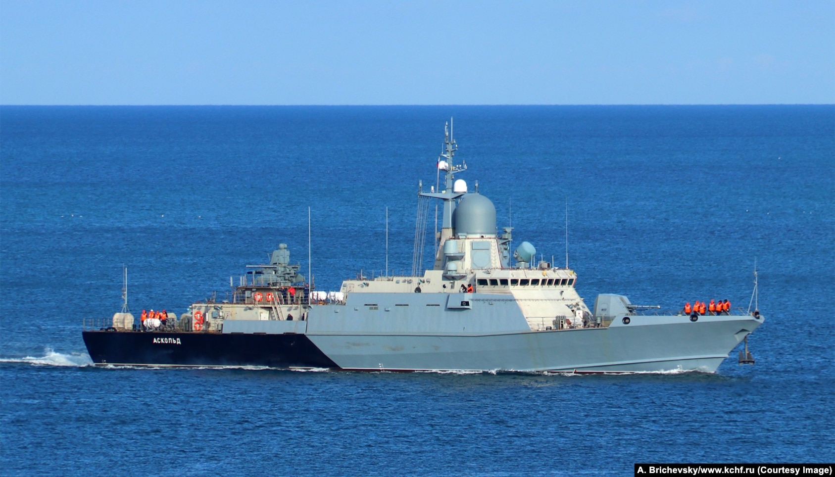 The Askold corvette undergoes sea trials in October 2022.&nbsp;&nbsp; &nbsp; On November 4, the Karakurt-class Askold corvette, which had yet to enter service with the Russian Navy, was struck by an apparent cruise missile. Ukraine later announced the ship&#39;s &quot;destruction.&quot; Russia&rsquo;s Defense Ministry described it as &quot;damaged.&quot;&nbsp; &nbsp; Karakurt corvettes are capable of launching up to eight cruise missiles and are equipped with a version of the Pantsir antiaircraft missile system.&nbsp;&nbsp; 