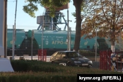 Një tjetër pamje e transportuesit të mallrave Agro-Fregat.