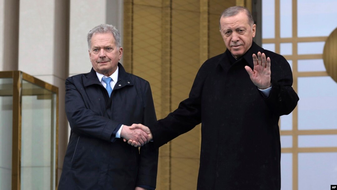 Președintele turc Recep Tayyip Erdogan și președintele Finlandei Sauli Niinisto s-au întâlnit la Ankara pe17 martie 2023. 