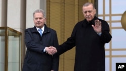 Președintele turc Recep Tayyip Erdogan și președintele Finlandei Sauli Niinisto s-au întâlnit la Ankara pe17 martie 2023. 