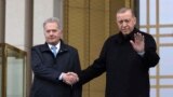 Президенты Финляндии и Турции
