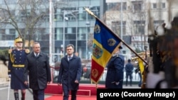 Premierul Republicii Moldova, Dorin Recean și premierul României, Nicolae Ciuca.