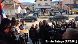 Ivica Dačić, ministar vanjskih poslova Srbije prilikom otvaranja konzulata te zemlje u Palama, 8. decembar 2023. 