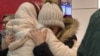 Bosnia-Herzegovina - the al-Barawi family is reunited in Bosnia after fleeing the war in Gaza - screen grab