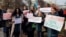 Стихийный митинг родственников мобилизованных в Москве, 07.11.2023