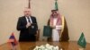 UAE - The Armenian and Saudi ambassadors in Abu Dhabi sign a protocol on establishment of bilateral diplomatic relations, November 25, 2023.