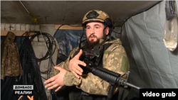 Військовослужбовець батальйону спецпризначення «Дике поле» ЗСУ з позивним «Рідліх»