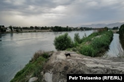 Râul Syr Darya River în regiunea Sughd.