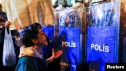 Илустрација, турска полиција на протести 