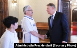 Liderul FSLI, Simion Hăncescu, înainte de discuțiile cu președintele Klaus Iohannis