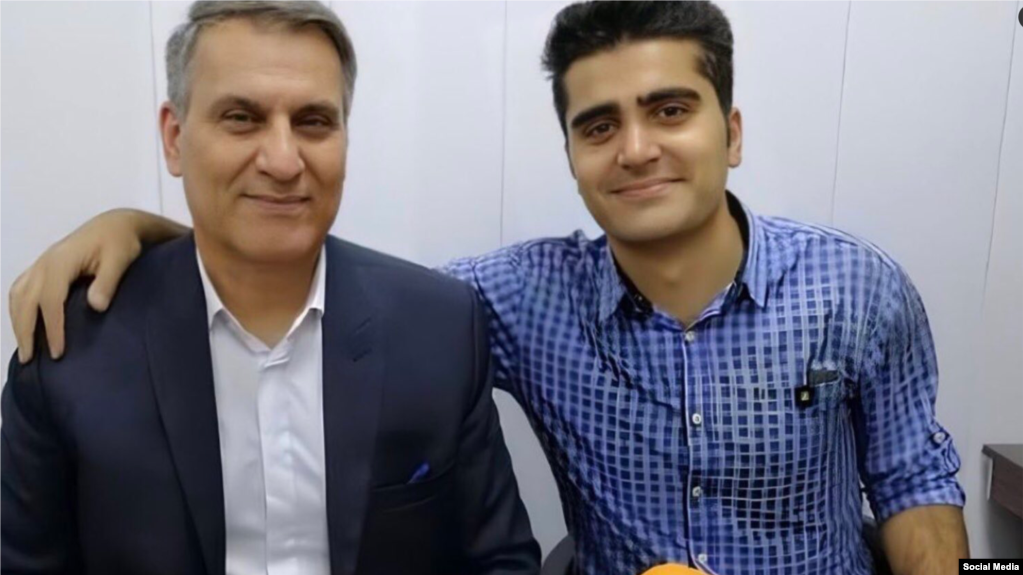 منوچهر بختیاری همراه با پسرش پویا بختیاری، از کشته‌شدگان اعتراضات آبان ۹۸
