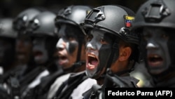 Военный парад в Каракасе. 3 июля 2023 года