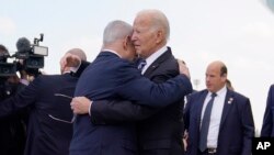 Fotogalerie | Momentele-cheie ale vizitei lui Joe Biden în Israel. Nu toate obiectivele au fost atinse 