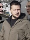 Петр Порошенко, Виталий Кличко, Владимир Зеленский, Йенс Столтенберг, Олаф Шольц. Коллаж