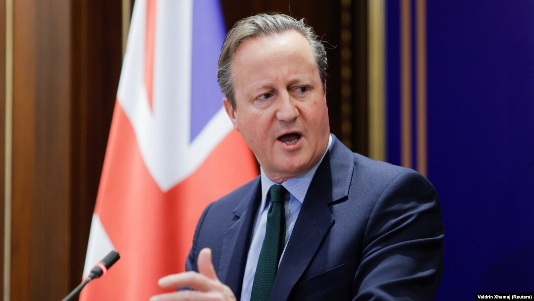 British Foreign Secretary David Cameron (file photo)