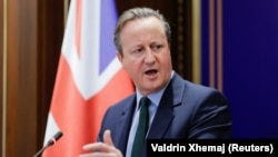 British Foreign Secretary David Cameron (file photo)