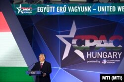 Orbán Viktor miniszterelnök a CPAC Budapest 2023 megnyitóján