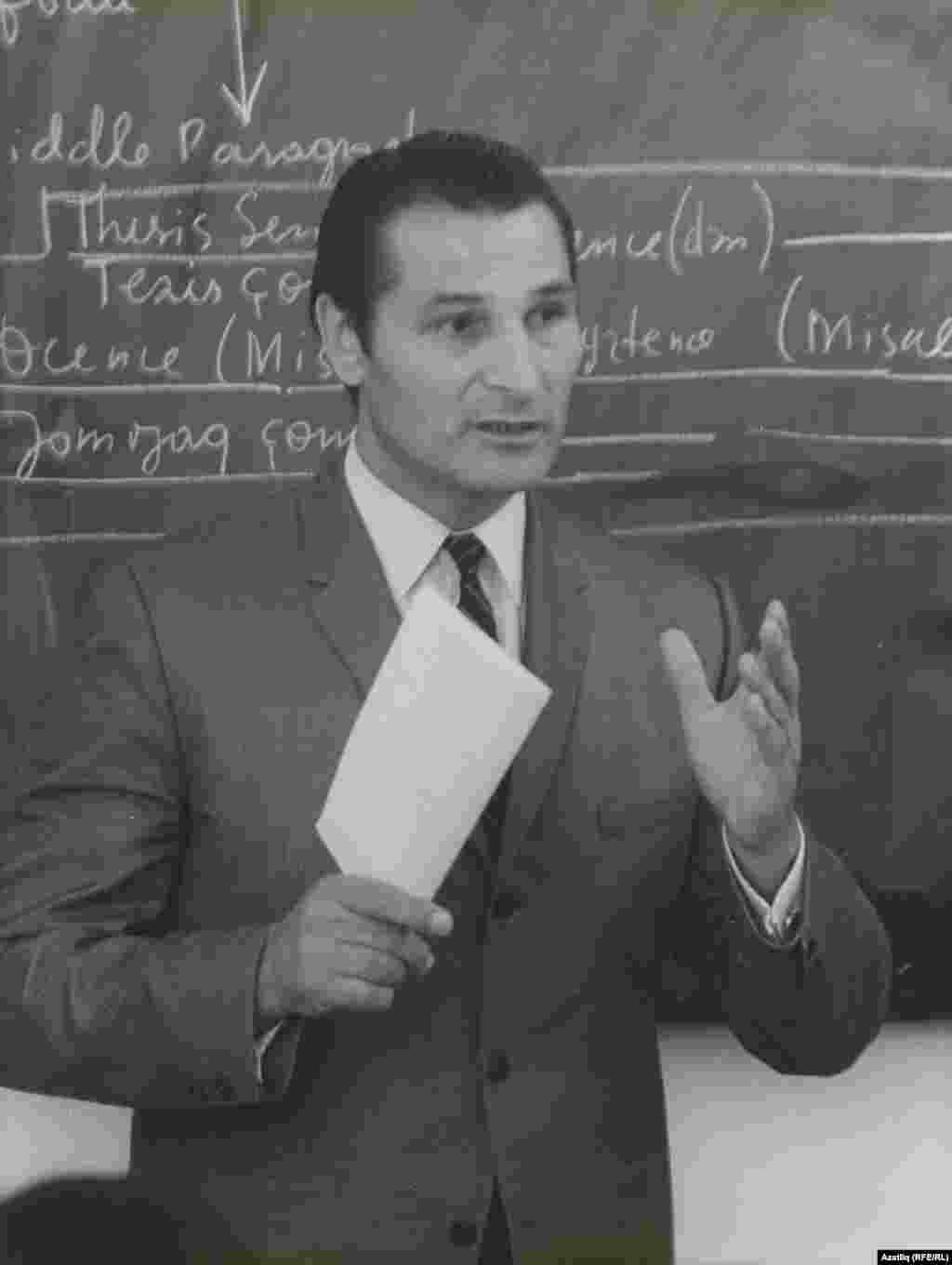 Гариф Солтан. 1967 елның октябре