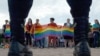 12 августа 2017 года, гей-прайд в Санкт-Петербурге. Теперь ЛГБТ-людей хотят приравнять к экстремистам