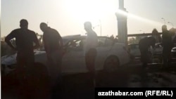 Türkmenistanda bolan ýol-ulag hadysasy (Arhiw suraty)