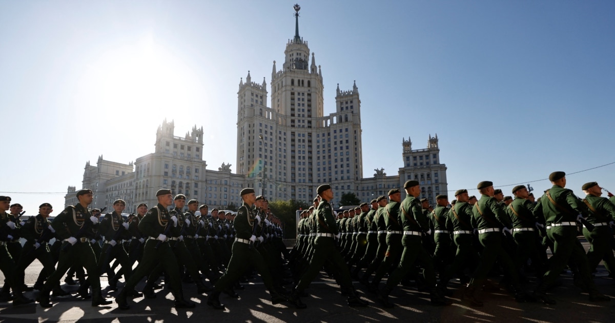 Russia Holds Victory Day Celebrations Amid Fresh Strikes On Ukraine