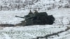 Українські танкісти на танку Leopard 1A5 неподалік від лінії фронту, Харківська область, 24 листопада 2023 року