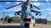 Пилот российского безударного вертолета МИ-8 Кирилл Бабаев