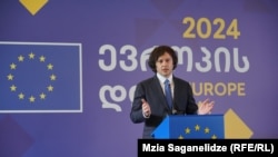 Премʼєр міністр Грузії Іраклі Кобахідзе, Тбілісі, 9 травня 2024 року