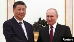 روسای جمهور روسیه و چین به روز سه شنبه در مسکو با هم دیدار کردند 