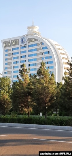 Turkmenistan. Hotelul Gami de la Avaza, iulie 2024.