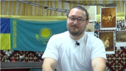 Украинада ерікті болып жүрген қазақ Рүстем Дәрменов