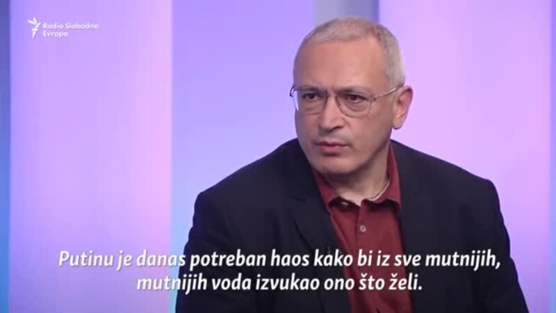 Ruski opozicionar Hodorkovski kaže da rat Izraela i Hamasa 'pomaže Putinu'