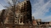 Shkatërrimet në qytetin Avdijivka, në lindje të Ukrainës. 8 nëntor 2023. 