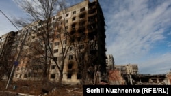 Shkatërrimet në qytetin Avdijivka, në lindje të Ukrainës. 8 nëntor 2023. 