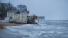 На аннексированный Крым обрушился сильный шторм