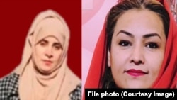 ژولیا پارسی و ندا پروانی دو تن از زنان فعال که گفته میشود تو سط طالبان در کابل بازداشت و زندانی شده اند