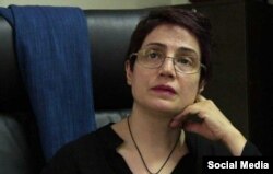 Iranian lawyer and human rights defender Nasrin Sotoudeh (file photo)