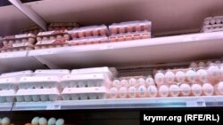 Подорожание куриных яиц в аннексированном Крыму, декабрь 2023 года