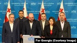 Брифинг партии «За Грузию»