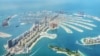 Остров Palm Jumeirha в Дубае. Иллюстративное фото